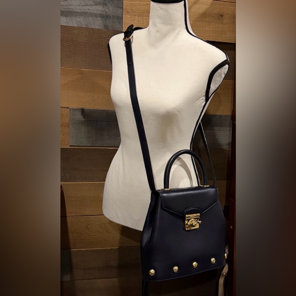 Salvatore Ferragamo Black Bag with Gold Details
EUC - Picture 2 of 9